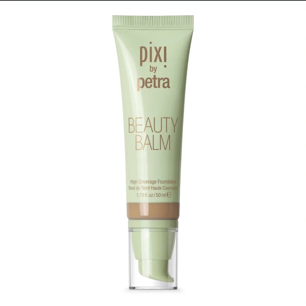 NIB Pixi by Petra Beauty Balm High Coverage Foundation 50ml 1.70‎ fl.oz
